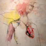 Gemaltes Bild mit dem Titel "The Collar" von Heike Stommel