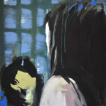 Gemaltes Bild mit dem Titel "Charlotte" von Heike Stommel