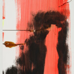 Gemaltes Bild mit dem Titel "The horse runs free – Black Fog" von Heike Stommel