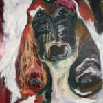 2021, Acryl auf Leinwand, 60 x 60 cm Gemaltes Bild mit dem Titel "Beauty" von Heike Stommel