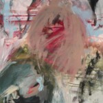 2021, Acryl auf Leinwand, 60 x 60 cm Gemaltes Bild mit dem Titel "Face your fear" von Heike Stommel