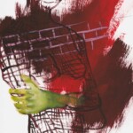 Gemaltes Bild mit dem Titel "The glove" von Heike Stommel